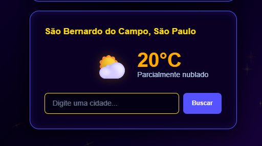 Capa Hora e Clima